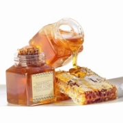 Pure Greek Honey with fresh honeycomb 400g Navarino Icons